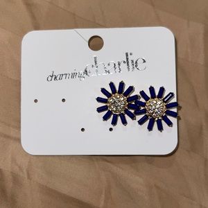 Flower earrings